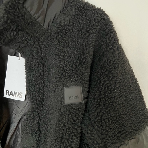 RAINS men’s fleece stylish jacket - Picture 3 of 7